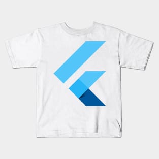 Flutter Logo Kids T-Shirt